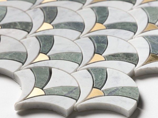 Prada Green and gold mosaic Prada Green and gold mosaic